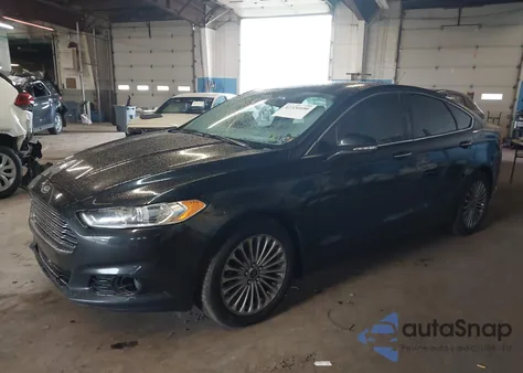 2015 Ford Fusion Titanium из США, поврежденный, VIN 3FA6P0D91FR252224